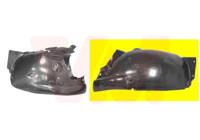 VAN Wezel Radhausschale Vorne Rechts FüR Renault Clio III-image