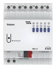 Theben KNX Schaltaktor 4-fach, o.Erweiter. RM 4 U KNX