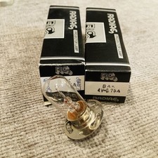 Lot Of 2 New Radiac BAK Sound Lamp Reproducer LIGHT BULB 4V .75A Projector NOS
