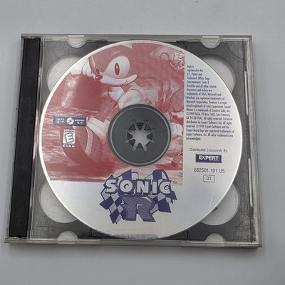 Sonic R PC Windows 98 CD-ROM Expert Software Racing E-Everyone 1999 NTSC-U/C