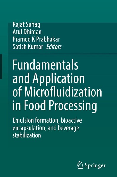 Fundamentals And Application Of Microfluidization In Food Processing Rajat Suhag-image