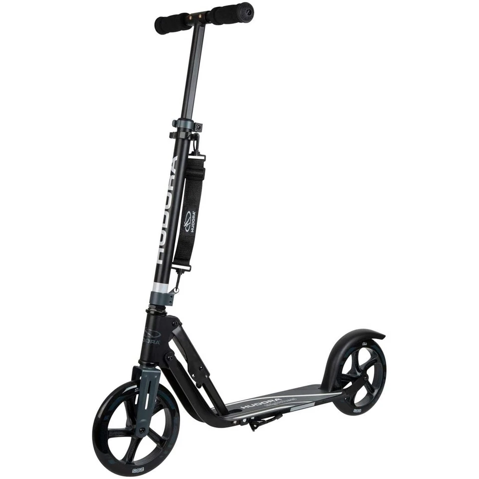 Hudora 14825 Trottinette BigWheel(r) 205, noire/antracite - Photo 1/1