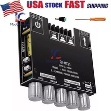 ZK-MT21 2.1Channel Bluetooth Audio Power Amplifier Board Subwoofer 50W 50W 100W