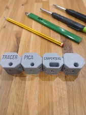 2 Pack Block Scribe Marking Tool /Pica Tracer Carpenters Shopfitters Joiners. 