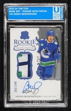 2023-24 Upper Deck The Cup Rookie 203/249 Aidan McDonough #134 Patch Auto 4l6