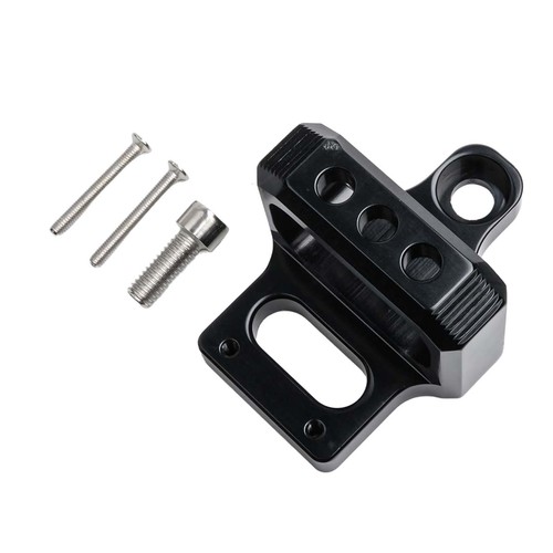Engine Bay Upgrade AEM 3 Port Holder Mounting Hardware Black Sleek Appearance - Picture 6 of 12