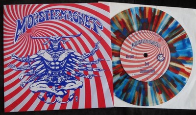 MONSTER MAGNET - Evil - 1992 Multi-Colour Vinyl 7'' in Pic Sleeve, Near Mint