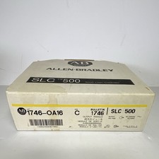 Allen-Bradley 1746-OA16 SLC 500 Output Module 16-Point AC Output PLC. Sealed Bag