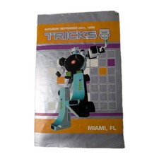 Vintage 1998 TRICKS Rave Flyer Bad Boy Bill DJ Craze Merlyn Culture Studio 183