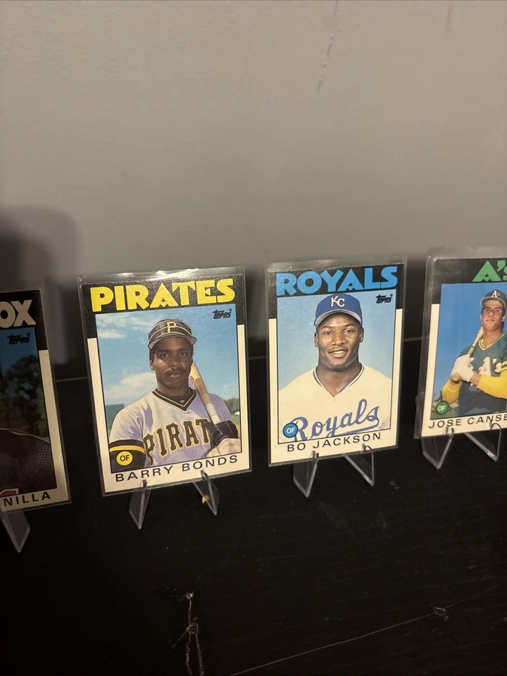 1986 Topps Traded Rookie Lot Grade Ready Bo Jackson, Barry Bonds ,Clark,Kruk Etc - Image 3 of 4
