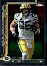 2025 Topps Chrome NFL Tucker Kraft Green Bay Packers #108
