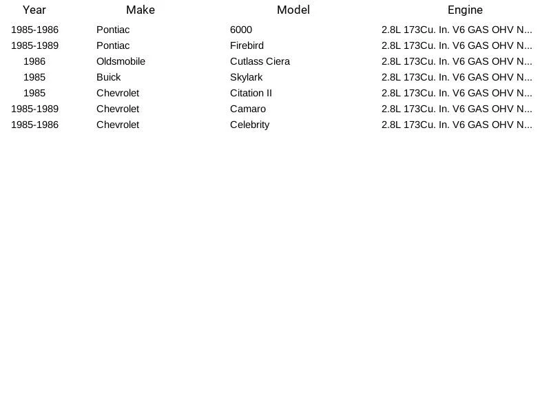 Válvula de recirculación de gases de escape (EGR) Delphi EG10125 para Pontiac 6000 1985-1989 Foto 3 de 3
