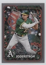 2024 Topps Holiday Silver Glitter Tyler Soderstrom #H127 18re