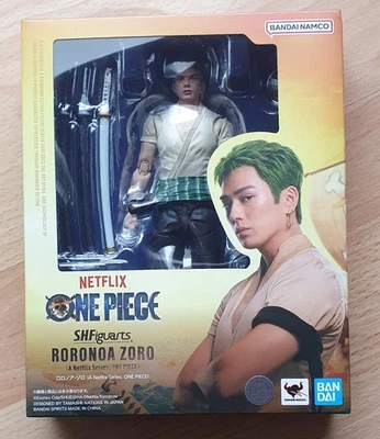 One Piece / S.H.Figuarts / Zorro Figur / Netflix ca. 14cm Bandai - Bild 1 von 3