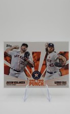 2023 Topps Series 1 - One-Two Punch Justin Verlander, Gerrit Cole #12P-18