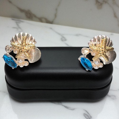 Diamday Orecchini A Cerchio Grandi In Acciaio Inox Con Strass AAA+, Diametro 50 Mm, Ipoallergenici, Per Donna, Regalo - 2