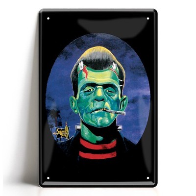 Psychobilly Kustom Kulture Vintage Gothic Hot Rod Rockabilly Blechschild 20x30cm