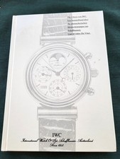 IWC Katalog Die Uhren von IWC 1995/96 mit 176...