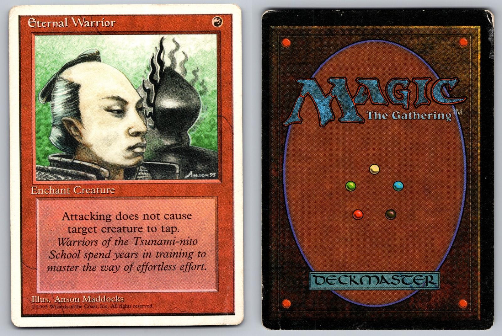 ETERNAL WARRIOR COMMON FOURTH EDITION MAGIC: THE GATHERING LP