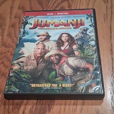 Sony Pictures Jumanji Welcome to the Jungle DVD Dwayne Johnson PG-13 Digital