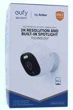 Eufy Multipurpose Security Camera With 2K Res. and Built-in Spotlight Wired 