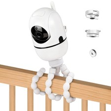 Tripod Baby Monitor Mount, Flexible Baby Camera Stand Compatible with HelloBa...