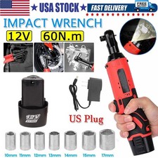 Electric Cordless Ratchet 38 Right Angle Wrench Impact Power Tool With Battery Electric Cordless Ratchet 38 Right Angle Wrench Impact Power Tool With Battery