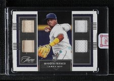 2022 Panini Three and Two Rookie Quad Jerseys 35/60 Wander Franco #RQJ-WF uk2