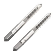 1 Pair M6x1.0 Metric Right Hand Threading Hand Tap Machine Thread Cutting Tool