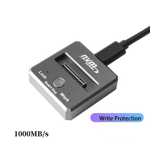 10 Gbps M2 SATA NVMe auf USB 3.1 Docking-SSD-Adapter SATA NVMe Dual Pr8321 - Afbeelding 3 van 7