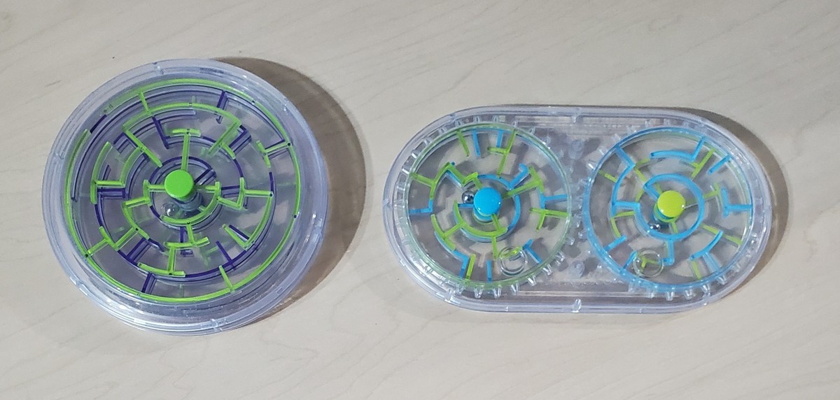 Two Perplex Rods Spin Perplexus Sidewinder