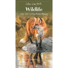 Carousel Calendars,  Victoria Wilson Schultz 2 Year 2026 Pocket Planner, 3.5'' X