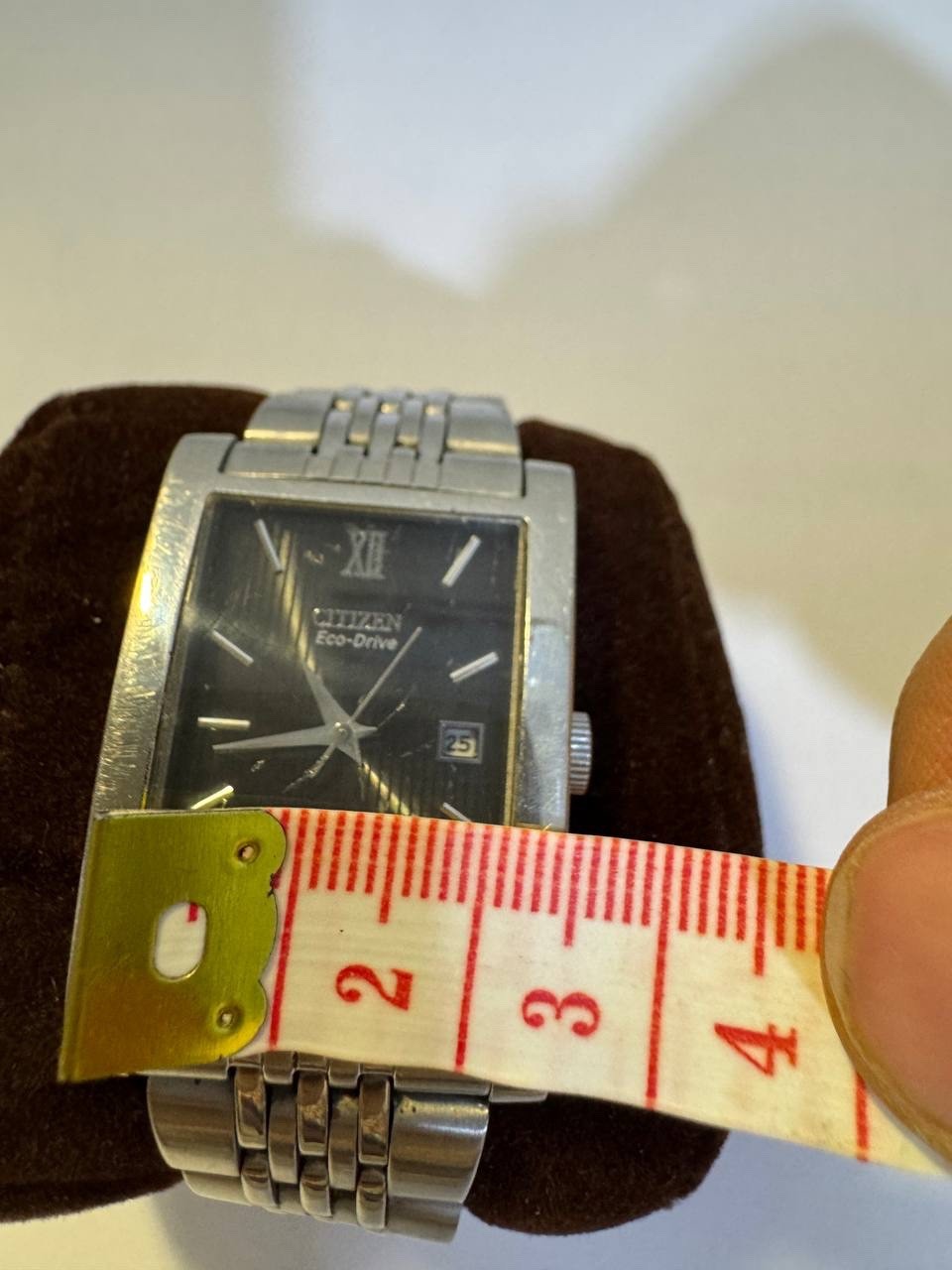 Citizen Watch Eco-Drive Rectangular Stainless Ste… - image 6