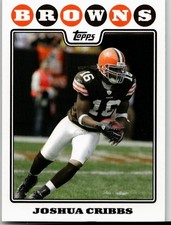 Josh Cribbs 2008 Topps Football Cleveland Browns