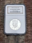 1998-S 50C Silver Kennedy Half Dollar~NGC PF70 Ultra Cameo