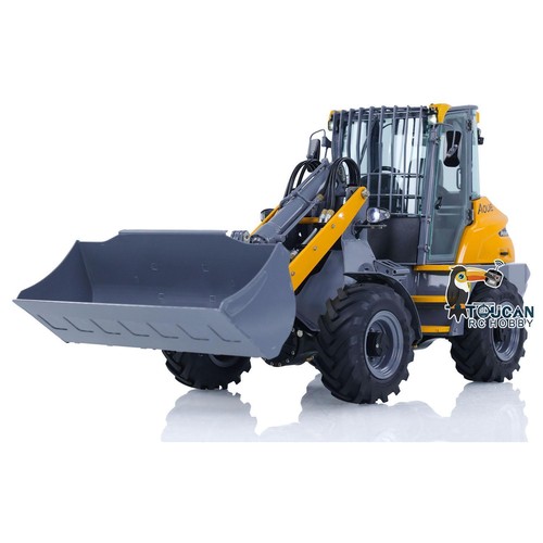 LESU 1/14 Hydraulic 4WD Painted RC Loader AOUE MCL8 RTR Sound Light ST8 Radio - Picture 7 of 12