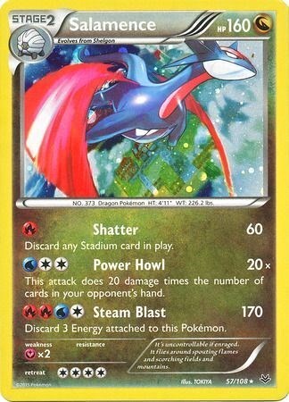 Salamence Pokémon TCG Cards for sale | eBay