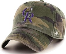 Authentic '47 Brand MLB Colorado Rockies Adjustable MVP/Clean Up Dad Hat Cap