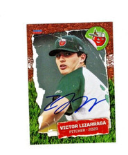 Victor Lizarraga 2023 Fort Wayne Tincaps signed autograph baseball card Tijuana@