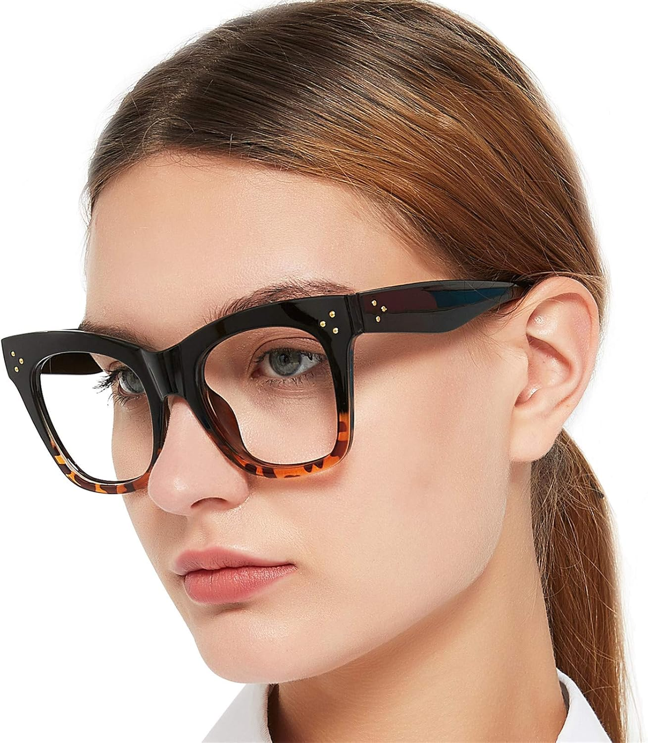Blue Light Filter Glasses for Women Computer Glasses Fashion Blue Screen Glasses