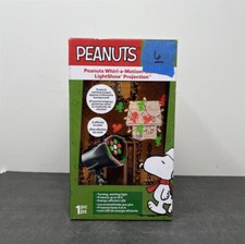 Snoopy Peanuts Whirl-A-Motion Lightshow Projection Lights Christmas New