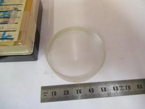 OPTICAL ex-NASA UN COATED FLAT LENS PRO LASER OPTICS AS PICTURED Y4-A-140