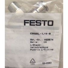 one new Festo CRQSL-1/4-8 stainless steel joint