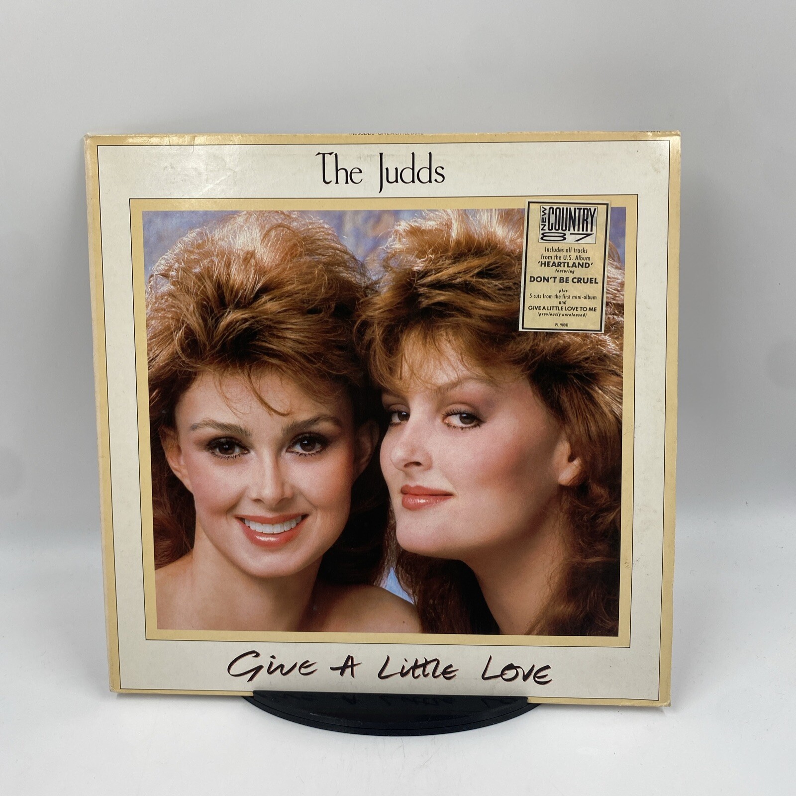 The Judds - Give A Little Love  Vinyl  LP 1987 EX/VG+ A1/B1