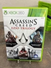 ASSASSINS CREED EZIO TRILOGY (XBOX 360) COMPLETE - TESTED (WBP011884)