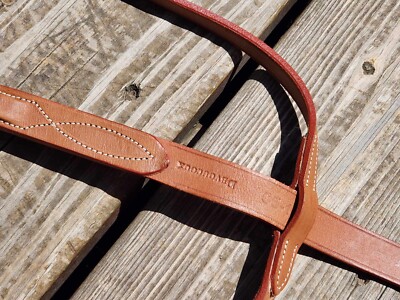 Attache Martingale De Course Devoucoux, Cuir Marron, Réglable, NEUF