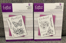 Crafter's Companion Stamps see descriptionfor details 