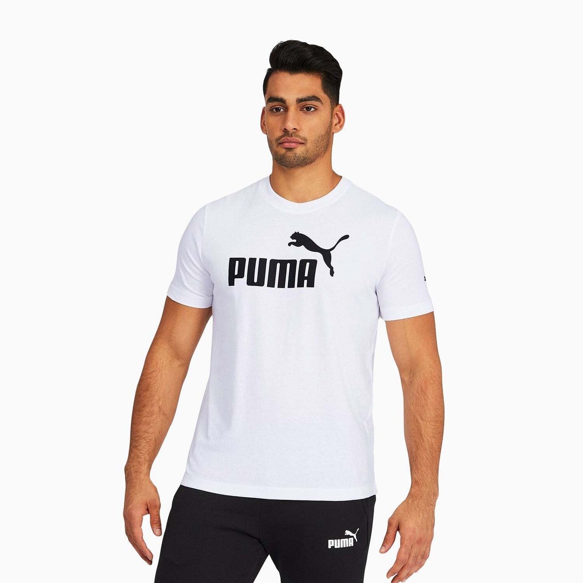 Men's Essential Logo T Shirt | eBay