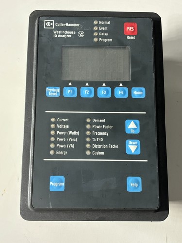 Cutler-Hammer / Westinghouse IQ Analyzer Display Panel - Working