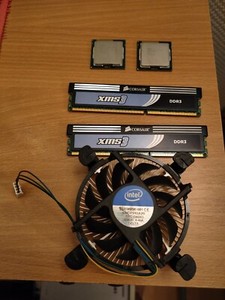 Diverse PC Komponenten (CPU's, CPU Kühler, Ram *Intel/Corsair*